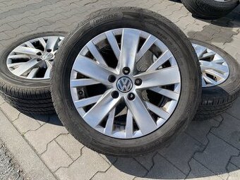 Alu orig letní sada VW 5x112 6,5J ET50 205/55 R16 (91V) 2022