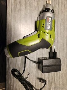 Prodám Aku vrtací šroubovák 3,6V Li-ion EXTOL CRAFT 402114 - 1