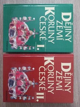 Kniha - Déjiny zemí koruny české I. a II.