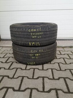 Letní Continetal 225/55/17 - 2023 - 4mm