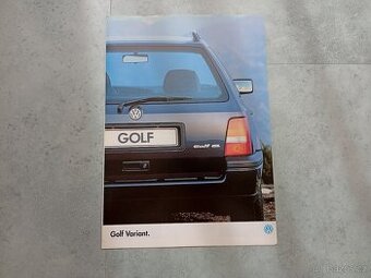Volkswagen Golf 3 Variant - prospekty - doprava v ceně