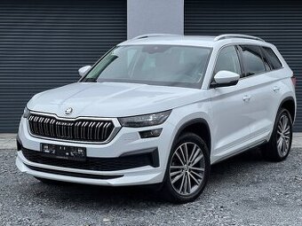 -- PRODÁNO -- ŠKODA KODIAQ FL 2.0 TDI 110KW LAURIN&KLEMENT