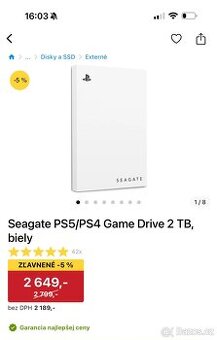 Playstation 2TB disk