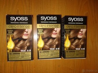 BARVA NA VLASY SYOSS Oleo intense - odstín tmavě plavý 6-10