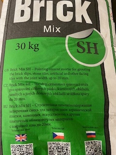 Spárovací malta Brick Mix SH.4 barva ANTRACIT