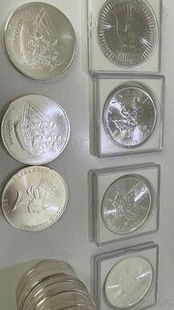 Stříbrné mince 1oz - investiční stříbro