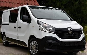 HEZKÝ RENAULT TRAFIC 1.6 DCI — LONG — 5 MÍST — 2015 —