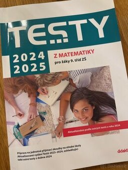 Testy z matematiky pro žáky 9. tříd ZŠ