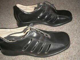 Kožené polobotky vel.37