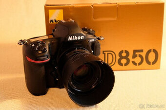 Nikon D850++XQD karta se čtečkou++Nikon Nikkor 50mm F1.8 AF-