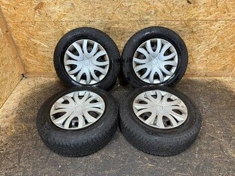 SADA DISKŮ 6Jx15H2 ET 47 5x112 57,1mm 195/65 R15 ZIMNÍ