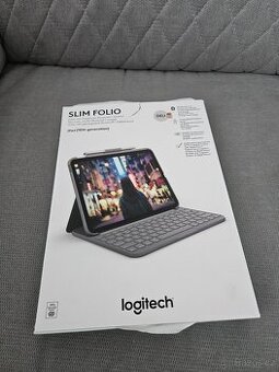 Logitech Slim Folio - Kryt s klavesnicou pro iPad [10th gen]