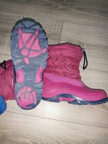 Zateplené zimní  dívčí boty Spirale