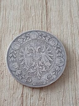 5 koruna 1900 bz FJI RU č.2