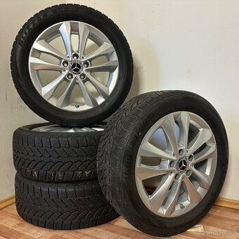 MERCEDES C W205 5x112 R17 ET48,5+ZIMNÍ 225/50R17 6mm