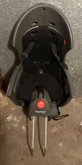 Dětská sedáčka na kolo - černá