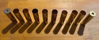 10 ks nové mosazné nábojnice cal. 24 CF přebíjecí