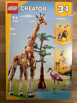 LEGO Creator 3 v 1 31150 Divoká zvířata ze safari - nové