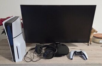 Playstation 5 (Mechanika) s monitorem a FC26