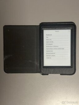 Čtečka elektronických knih Kobo Nia 8GB černá + obal 3