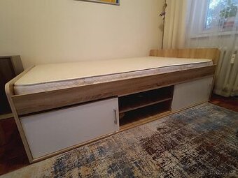Vyvýšená postel s ortop.matrací 120x200 - 1
