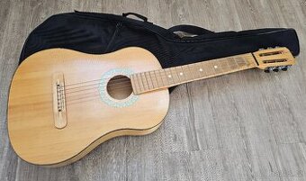 PRODÁM 3/4 AKUSTICKOU KYTARU (MENSURA 61cm) + POUZDRO