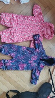 zimní kombinézy pro holčičku 62-68