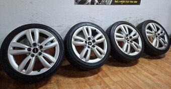 Alu kola R17 5x112 Mini + letní pneu 205/45/17