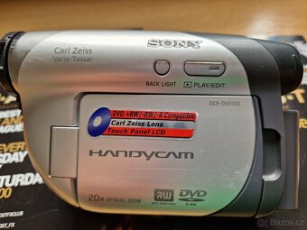 SONY  DCR-DVD105, BLAUPUKT CR 4600