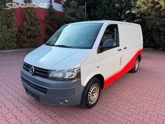 VW T5 Transporter 2.0 TDI 103kW,tažné,klima,serviska,2x šoup
