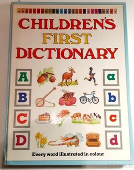 Children´s first dictionary - obrázkový slovník angličtiny
