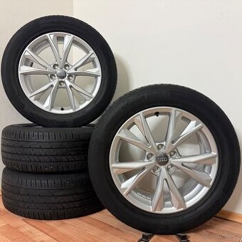 AUDI A6 4F C6 5x112 R18 ET43+LETNÍ 245/40R18 4mm