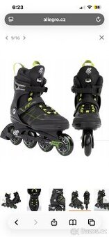 Minimálně používané in-line brusle