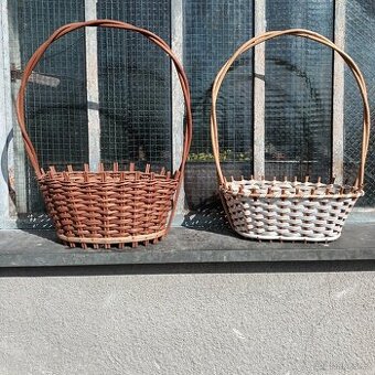 3x košík k dekoracím