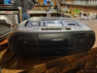 SONY CFD-S01 rádio CD kazeťák s nahráváním