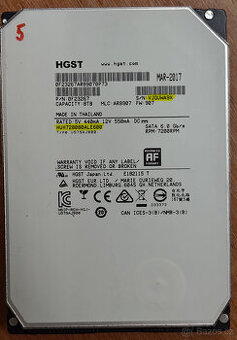 Hitachi Ultrastar He8 HDD 3,5" 8TB - HUH728080ALE600 #5