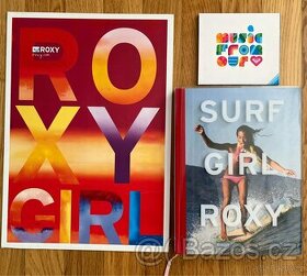 Kniha Roxy, CD Roxy, plakát