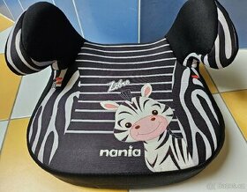 NANIA Dream+ podsedák (15-36 kg) Zebra

