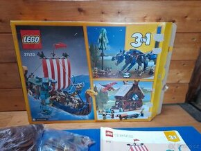 LEGO Creator 3 v 1 Vikingská loď 31132