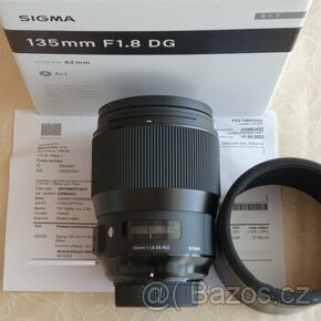 Sigma 135 mm F1.8 DG HSM Art pro Nikon v záruce