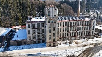 Prodej bývalé textilky - Velké Hamry (11.000m2)