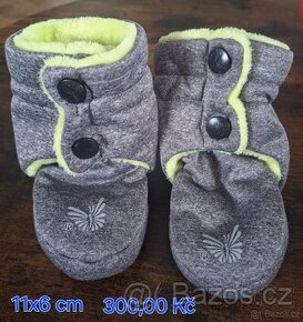Softshellove capáčky Wintry, vel.1, nošené jen v kočárku. Vy - 1