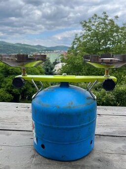 Kempingový plynový vařič/sada - 1