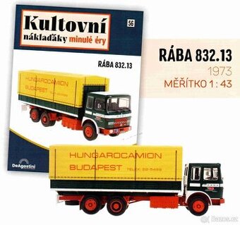 Model vozu Raba 832.13   1:43