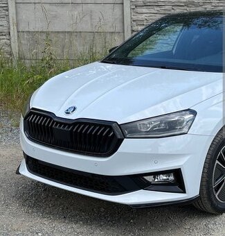 Škoda Fabia 4 IV maska monte Carlo cerna 6VA