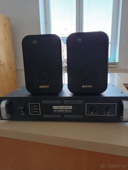 Zesilovač MC Crypt PA 3000 MK III, plus repro - 1