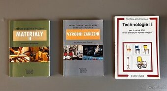 Prodám učebnice pro obor truhlář