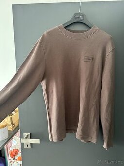 Calvin Klein Jeans mikina/svetr hnědý M panský