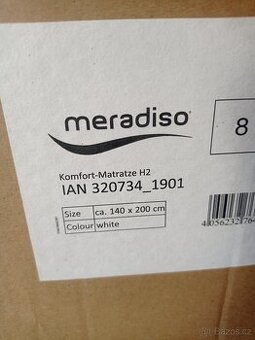 1 x MERADISO® 7zónová komfortní matrace Vahu, 140 x 200 cm