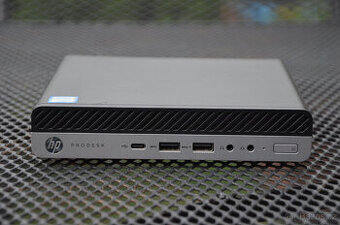 HP Prodesk 600 G4 Mini PC i3/12GB/SSD 256GB/záruka
